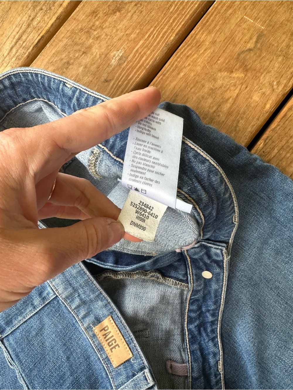 Paige Nellie Barrel leg Culotte jeans Hyden 32 - Picture 7 of 8